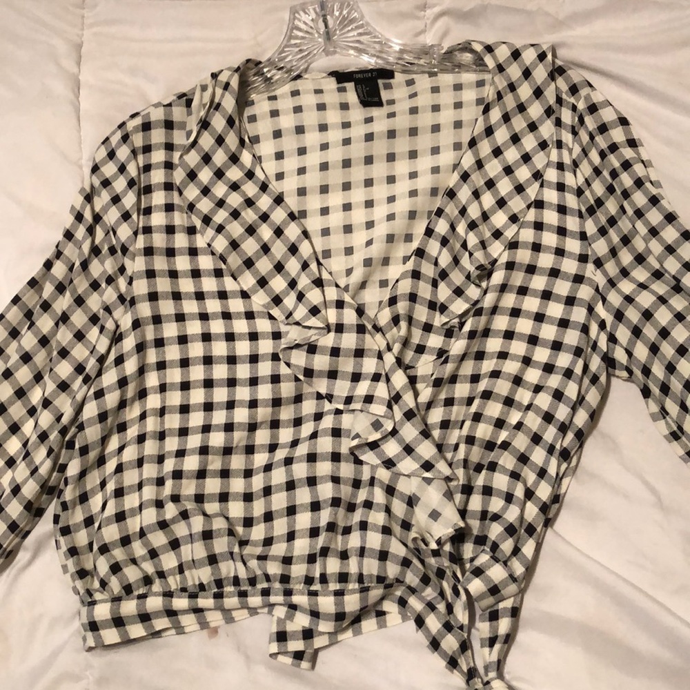 Gingham top
